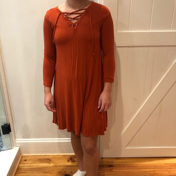 Old navy long sleeve dress - Picture 1 of 4